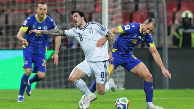 意大利国家队点球惜败波黑 无缘世界杯正赛